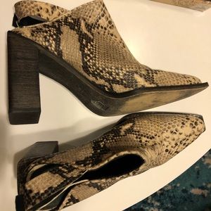 Free People- Silver Storm Mule